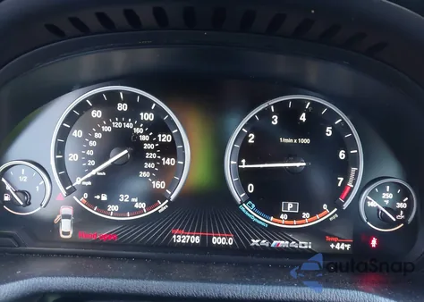 2016 BMW X4 M40I z USA, uszkodzony, nr VIN 5UXXW7C55G0M91316